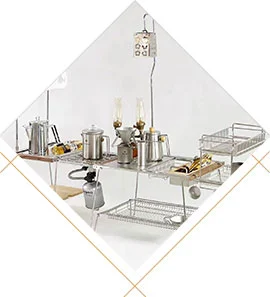 قفسه ابزار در فضای باز فلزی