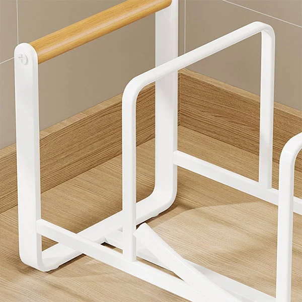 Metal Pot Lid Organizer Rack